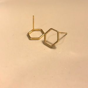 Brass Hexagon Posts